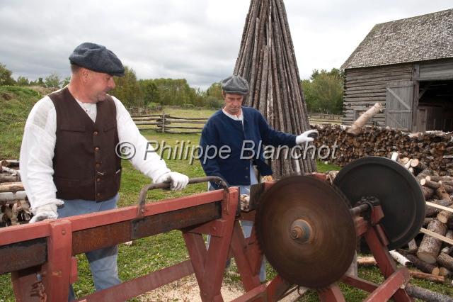 canada nouveau brunswick 10.JPG - Menuisiers, Village historique Acadien, péninsule Acadienne, comté de Gloucester, Nouveau-Brunswick, Canada